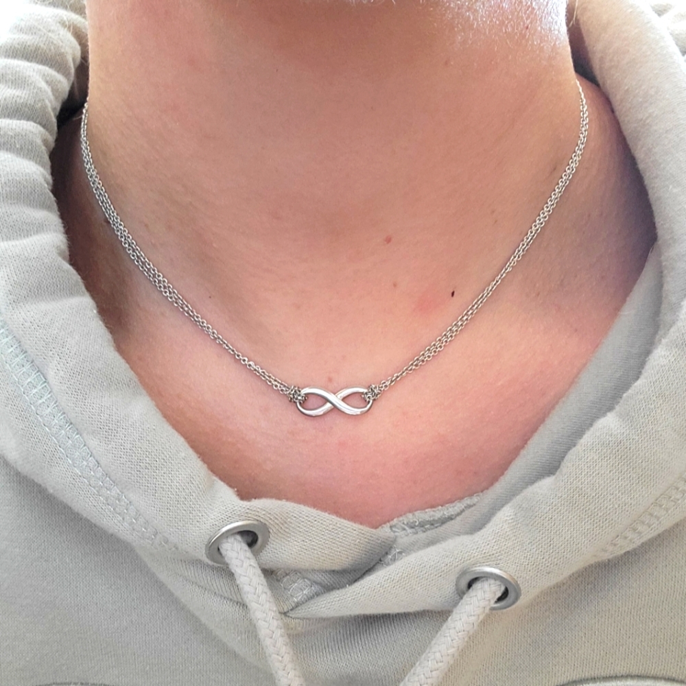 Tiffany & Co. Infinity necklace
